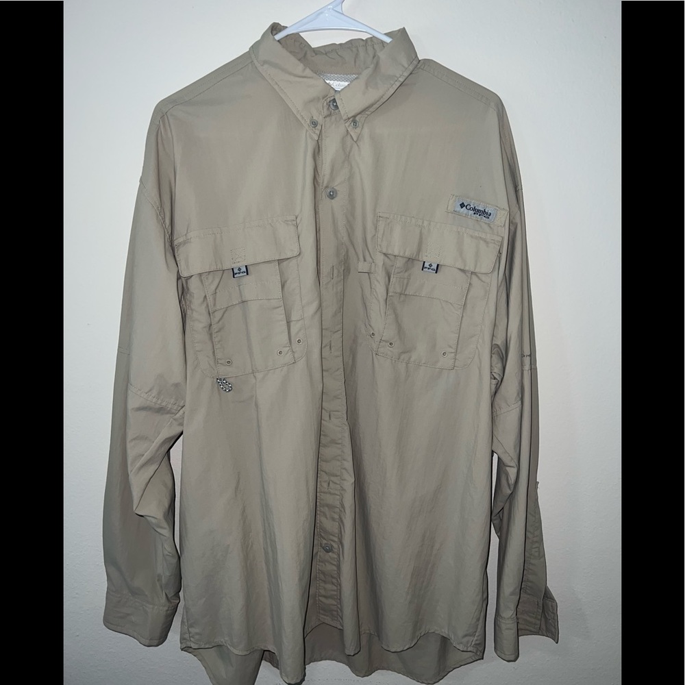 LIKE NEW - Columbia PFG Fishing LS Shirt